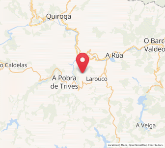 Map of Vacarizas, Galicia