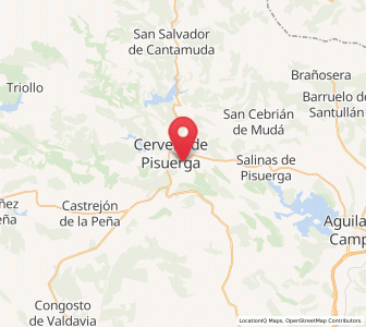 Map of Vado de Cervera, Castille and León