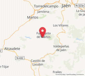 Map of Vadohornillo, Andalusia