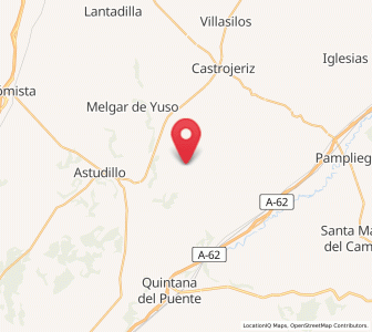 Map of Valbonilla, Castille and León