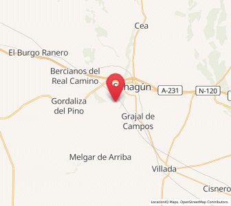 Map of Valdelaguna, Castille and León