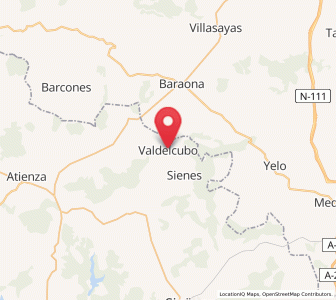 Map of Valdelcubo, Castille-La Mancha