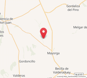 Map of Valdemorilla, Castille and León
