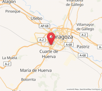 Map of Valdespartera, Aragon