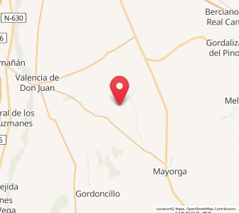 Map of Valdespino Cerón, Castille and León