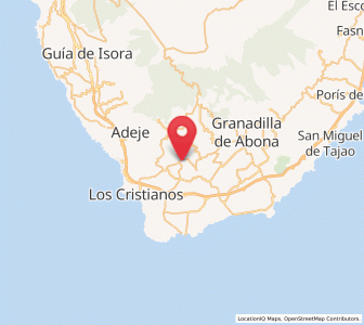 Map of Valle de San Lorenzo, Canary Islands