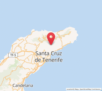 Map of Valle Grande, Canary Islands