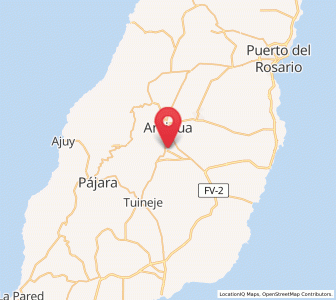 Map of Valles de Ortega, Canary Islands