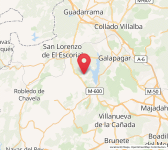 Map of Valmayor, Madrid