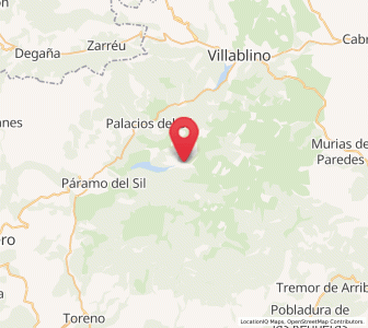 Map of Valseco, Castille and León