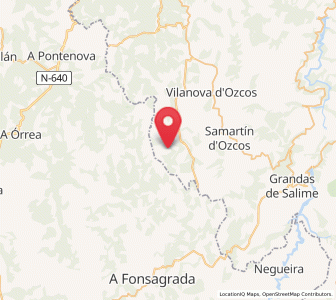 Map of Ventoso, Asturias