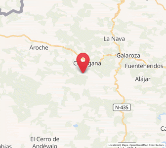 Map of Veredas, Andalusia