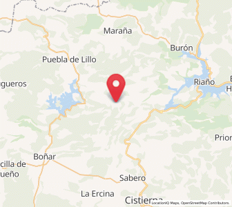 Map of Viego, Castille and León
