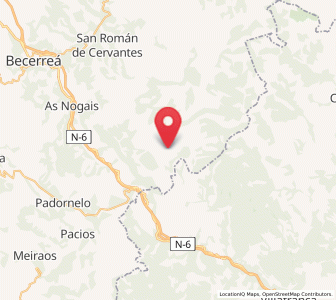 Map of Vilarello da Igrexa, Galicia
