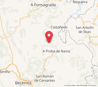 Map of Vilarguende, Galicia
