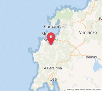 Map of Vilariño, Galicia
