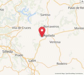 Map of Vilariño, Galicia