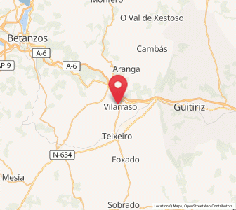 Map of Vilarraso, Galicia
