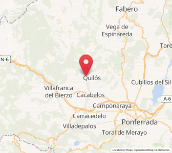 Map of Villabuena, Castille and León