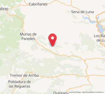 Map of Villadepán, Castille and León