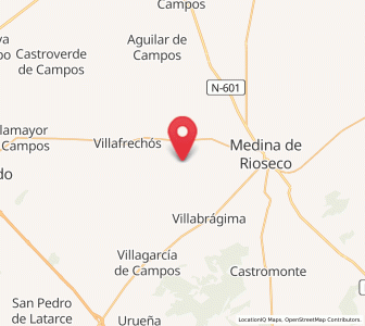 Map of Villaesper, Castille and León