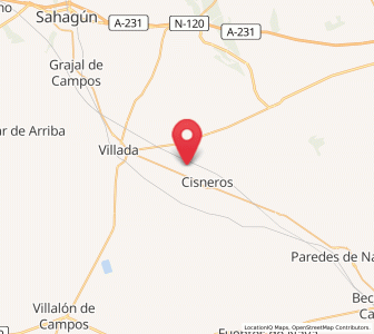 Map of Villafilar, Castille and León