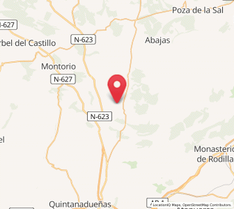 Map of Villalbilla-Sobresierra, Castille and León