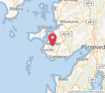 Map of Villalonga, Galicia