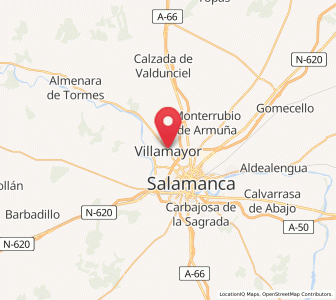 Map of Villamayor, Castille and León