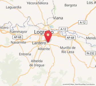 Map of Villamediana de Iregua, La Rioja