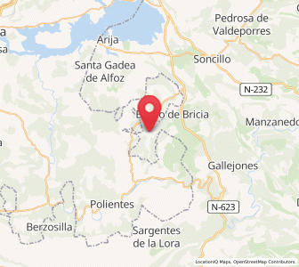 Map of Villamediana de Lomas, Castille and León