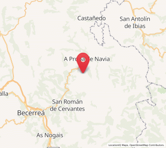 Map of Villameixide, Galicia