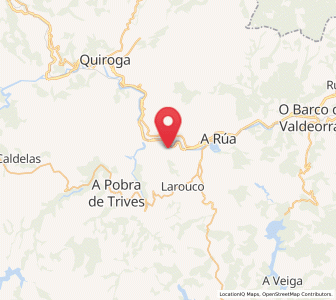 Map of Villanuiz, Galicia