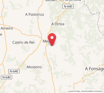 Map of Villar de Moros, Galicia