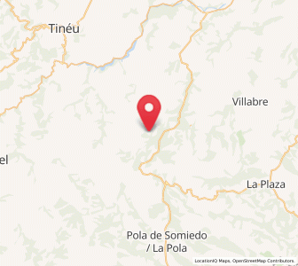 Map of Villar de Zuepos, Asturias