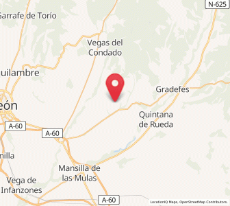 Map of Villarratel, Castille and León