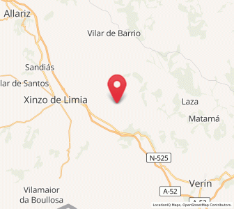 Map of Villaseca, Galicia