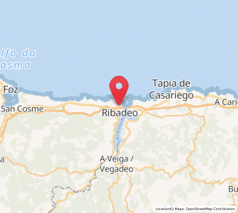 Map of Villaselán, Galicia
