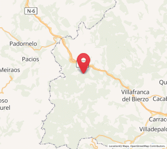 Map of Villasinde, Castille and León