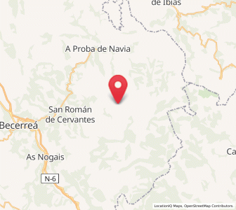 Map of Villaver, Galicia
