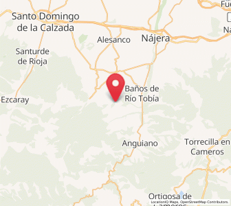 Map of Villaverde de Rioja, La Rioja