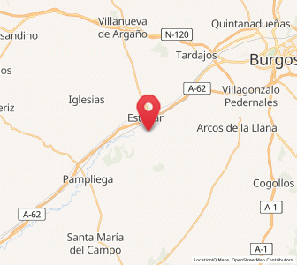 Map of Villavieja de Muñó, Castille and León