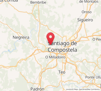 Map of Villestro, Galicia