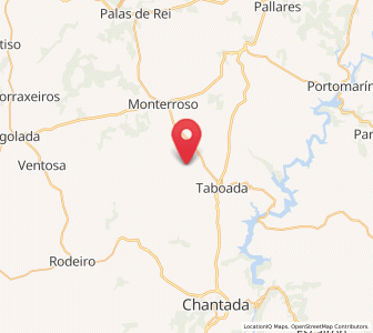 Map of Viloíde, Galicia