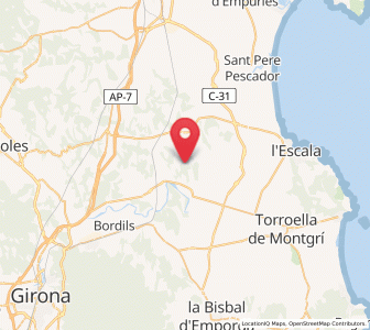 Map of Vilopriu, Catalonia