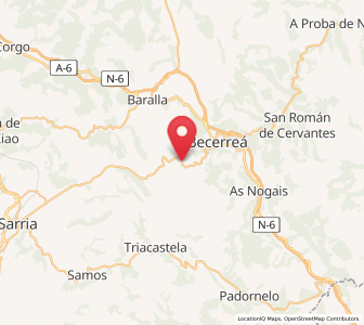 Map of Vilouta de Arriba, Galicia