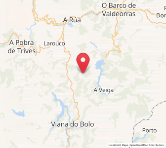 Map of Xaba, Galicia