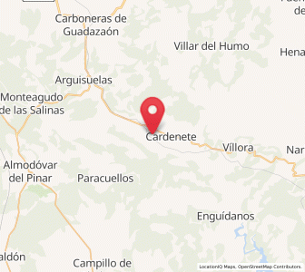 Map of Yémeda, Castille-La Mancha