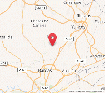 Map of Yunclillas, Castille-La Mancha