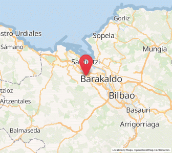 Map of Zaballa, Basque Country